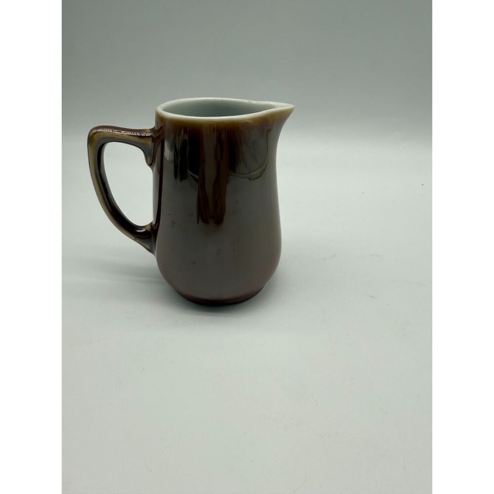 π΄ vintage Fraunfelter Ohio USA creamer in lustre brown, marked with "#292". - Picture 4 of 8